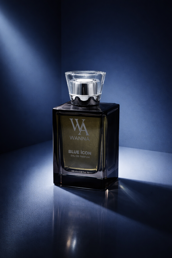 Wanna Blue Icon 100 ml Eau de Parfum Erkek Parfüm – Ferah, Odunsu & Kalıcı Premium Koku