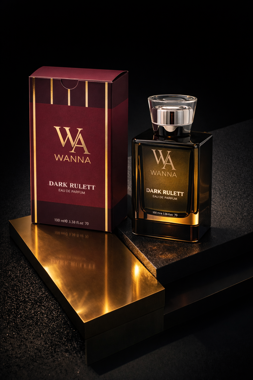 Dark Rulett 100 ml Eau de Parfum Erkek Parfüm – Niş, Karizmatik & Ultra Kalıcı Lüks Koku